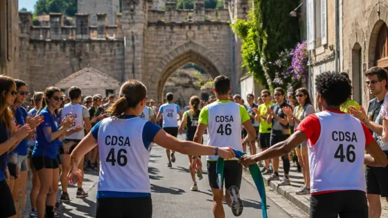 Cahors : une équipe du Sport Adapté du Lot défie l'Ekiden pour promouvoir l'inclusion
