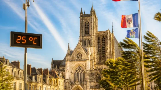 Châlons-en-Champagne : ciel changeant et températures jusqu’à 25 °C dimanche 23 août