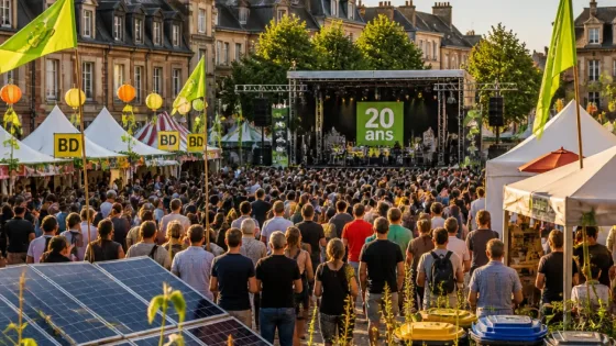 Charleville-Mézières : le Cabaret Vert fête ses 20 ans et confirme son ancrage écoresponsable