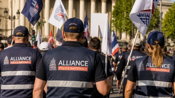 Châteauroux : une quinzaine de policiers mobilisés à Paris pour réclamer davantage de moyens