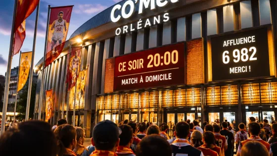 CO’Met prêt à vibrer pour la reprise d’Orléans Loiret Basket, l’ambition d’un nouveau record d’affluence