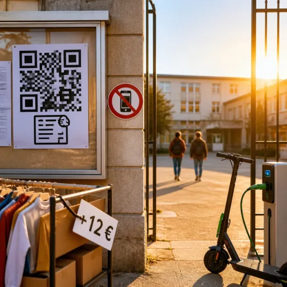 Facturation électronique, malus textile, téléphones au lycée : ce qui change en septembre 2026
