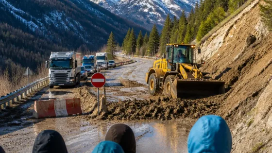 Fortes pluies dans les Hautes‑Alpes : RN94 coupée vers l’Italie, 30 personnes bloquées et cols fermés