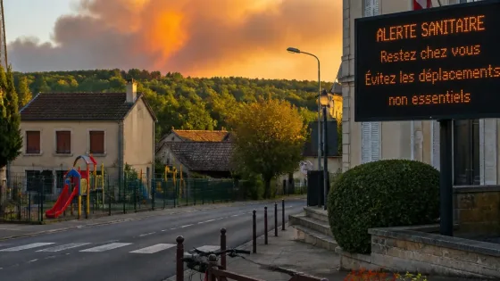 Fumées venues des Ardennes : la préfecture de la Meuse appelle à la vigilance sanitaire