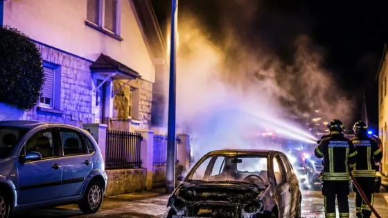 Groslay : un véhicule de la police municipale détruit par un incendie criminel, enquête en cours