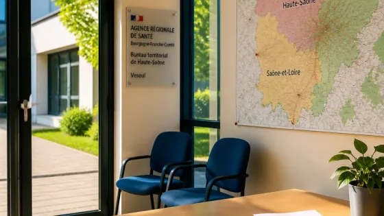 Kildine Bataille‑Bennetz prend la tête de l’ARS en Haute‑Saône, Fabrice Robelet nommé en Saône‑et‑Loire