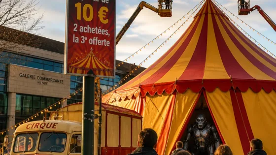 Le Cirque Olympia installe son chapiteau à Mende pour quatre représentations