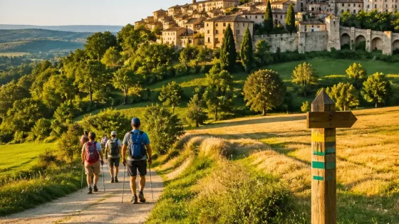 Le Sentier du patrimoine de Cordes‑sur‑Ciel, quinze kilomètres pour voir la bastide autrement