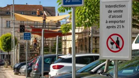 Lons-le-Saunier : nouvelles règles de stationnement, d’alcool à emporter et travaux scolaires