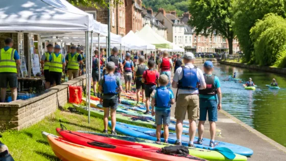 Louviers : la Fête de l’Eau relance les activités nautiques et la sensibilisation malgré la pluie