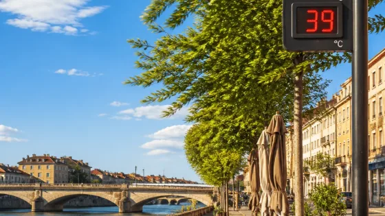 Mâcon : vigilance chaleur — jusqu’à 39 °C attendus vendredi 14 août