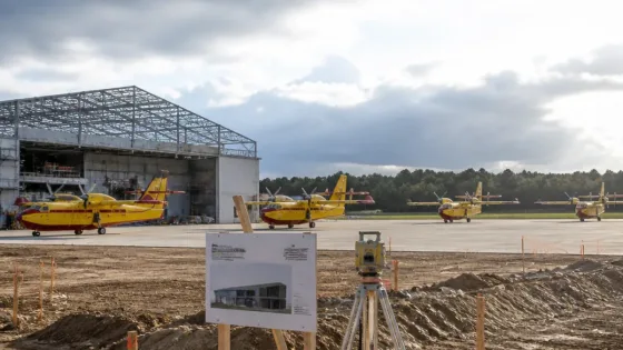 Mont-de-Marsan : le projet de base aérienne pour la lutte anti-incendie de nouveau à l'étude