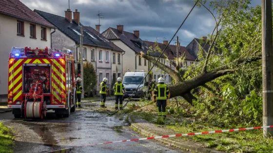 Orages : plusieurs milliers de foyers encore privés d'électricité dans le Doubs et le Jura