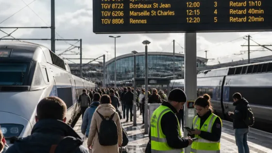 Panne à Montparnasse : nombreux retards affectent la gare de Saint‑Pierre‑des‑Corps