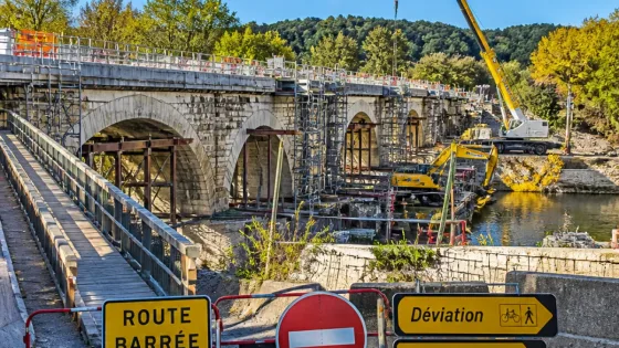 Saint-Rémy : le pont Paron fermé aux voitures jusqu’au printemps 2027 pour une réhabilitation majeure
