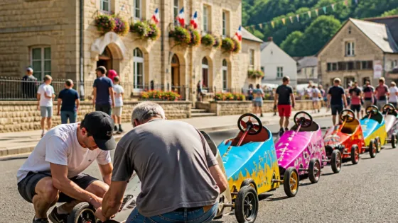 Signy-le-Petit se prépare pour la 5e édition de la course de caisses à savon, une fête familiale