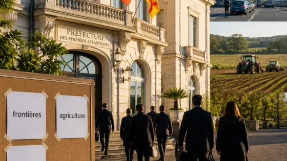 Simon Fetet, nouveau préfet des Pyrénées‑Atlantiques, expose ses priorités : frontières, agriculture, santé