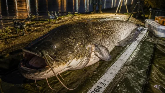 Un silure de 2,64 m pêché sur la Vienne, record local et enjeu de préservation