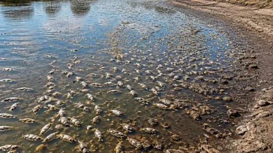 Une hécatombe de poissons inquiète autour d’un étang entre Bellefonds et Bonneuil‑Matours