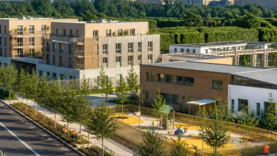 Versailles : le nouvel éco‑quartier Gally prend racine au pied du parc du château