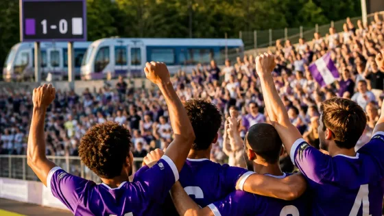 Versailles : premier succès de la saison pour le FC Versailles à Montbauron