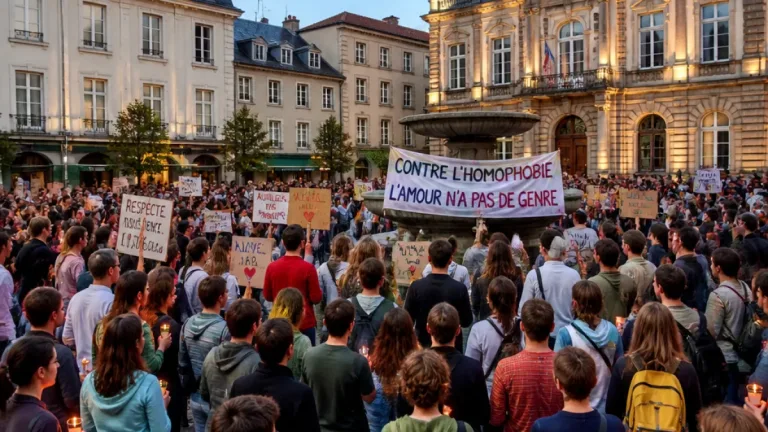 À Aurillac, une marche du souvenir rassemblant plus de 200 personnes, un an après le drame