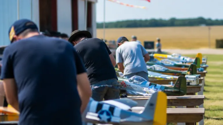 À Bayeux, les bénévoles peaufinent le meeting d’aéromodélisme attendu fin août