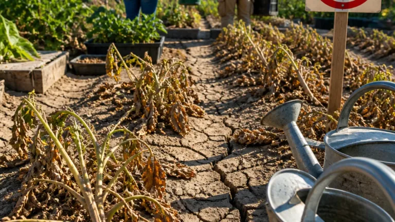 À Caen, la sécheresse décime les potagers et contraint les usages de l'eau
