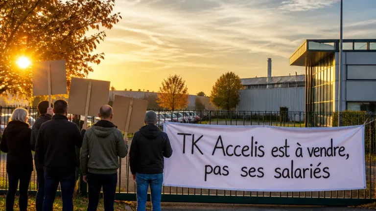 À Caen‑Métropole, grève chez TK Accelis à Démouville : inquiétude des salariés face à la mise en vente
