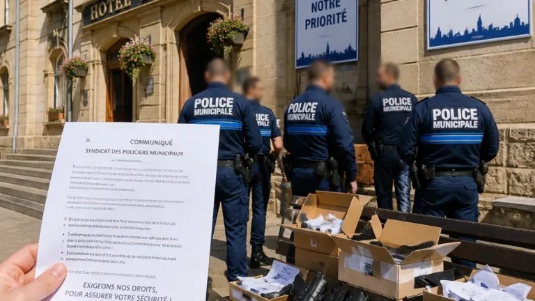 À Carcassonne, des policiers municipaux dénoncent des carences d’équipement et réclament une protection urgente
