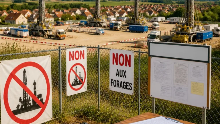 À Durrenbach (Bas‑Rhin), projet de quatre forages de lithium et inquiétudes des habitants