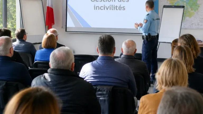 À Guingamp, la gendarmerie forme maires et agents à la gestion des incivilités