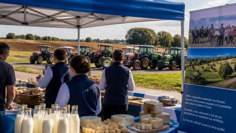 À Harville, l’Union laitière de la Meuse met en lumière son modèle coopératif