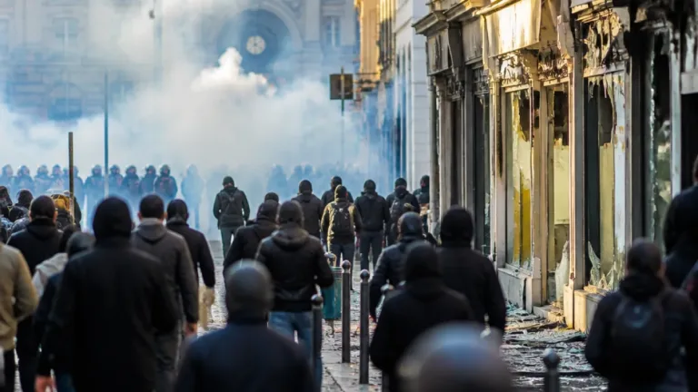 À Nancy, une manifestation de 4 000 personnes dégénère en heurts et pillages dans le centre-ville