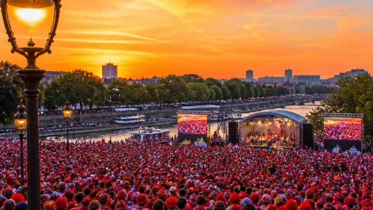 À Paris, un « karaoké géant » rassemble près de 10 000 fans avant les concerts de Céline Dion