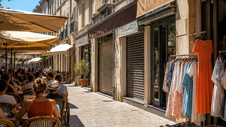 À Périgueux, la canicule de juillet divise les commerçants entre bonnes affaires et difficultés