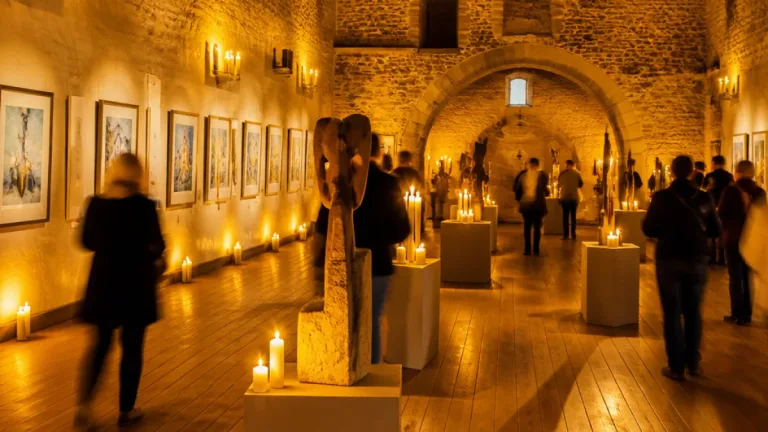 À Saint‑Yrieix‑la‑Perche, le Salon international de l'aquarelle s'achève en éclats : visite aux chandelles et « Secrets d'atelier »
