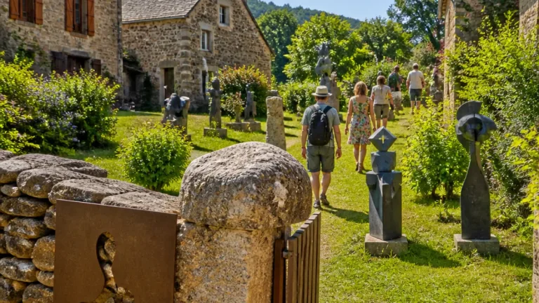 À Sardent, un musée à ciel ouvert célèbre deux ans de sculptures de Roland Vincent