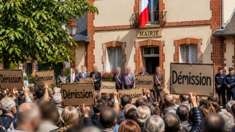 À Sassetot‑le‑Mauconduit, près de 200 personnes exigent la démission du maire condamné