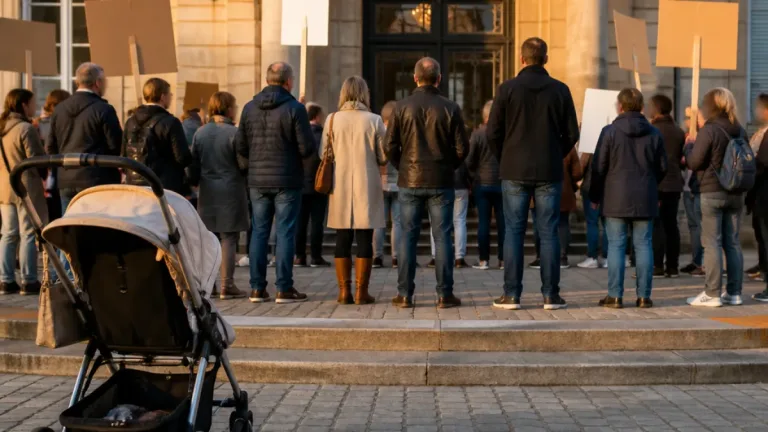 À Vesoul, mobilisation pour une mère menacée d'OQTF : « Je veux juste vivre avec mes enfants »