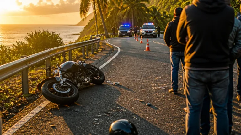 Accidents routiers à La Réunion : 42 morts en 2025, la mortalité en hausse et les motards durement touchés