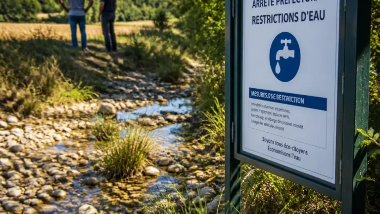 Ain : les rivières du Bugey placées en alerte renforcée sécheresse, les usages de l'eau restreints