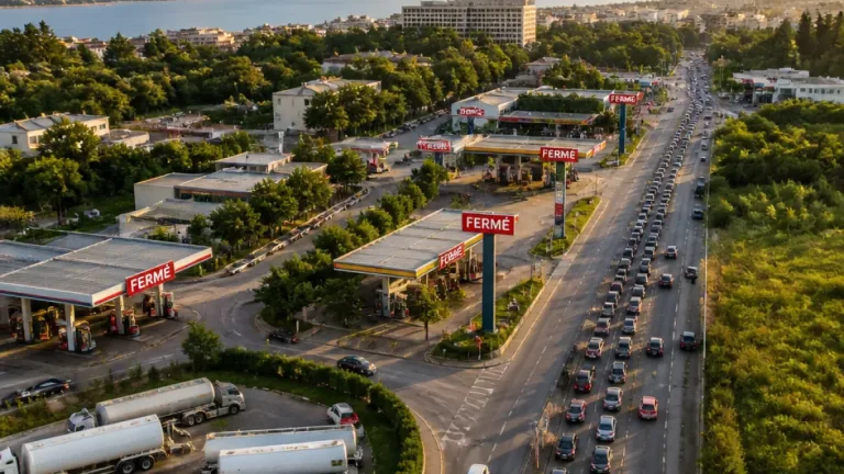 Ajaccio : une quinzaine de stations fermées, le mouvement des exploitants pèse sur le Grand Ajaccio