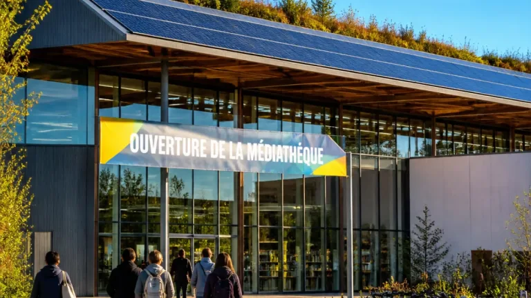 Albi : inauguration de la nouvelle médiathèque de Cantepau, pôle culturel et écoresponsable