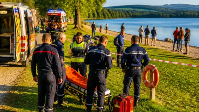 Ambronay (Ain) : un jeune de 19 ans meurt après une noyade au lac du Vorgey