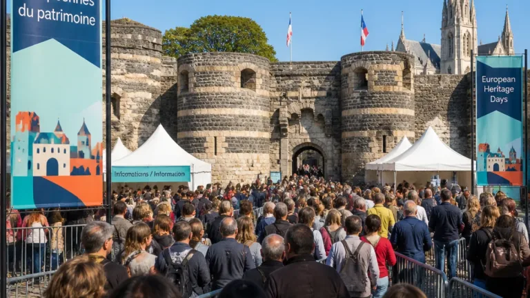 Angers : record de fréquentation pour la 43e édition des Journées européennes du patrimoine