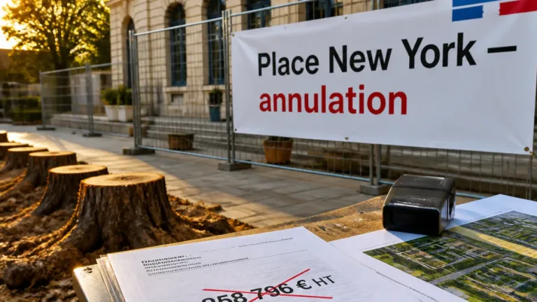 Angoulême : annulation de l’enveloppe budgétaire pour la place New York après une fuite de documents
