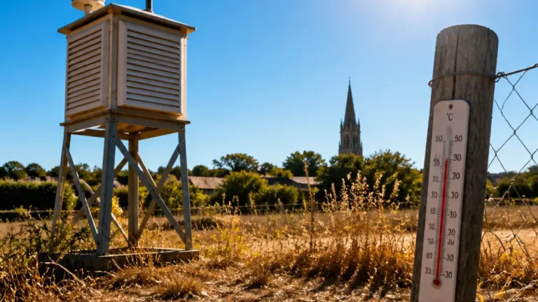 Août historique en Loire-Atlantique : la station d'Herbignac enregistre une moyenne journalière de 30 °C