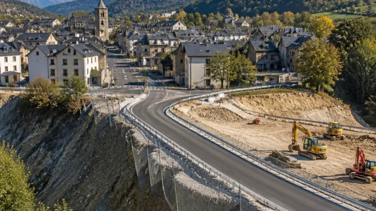 Après 14 ans de travaux, la déviation de Saint‑Béat doit être achevée en décembre 2026