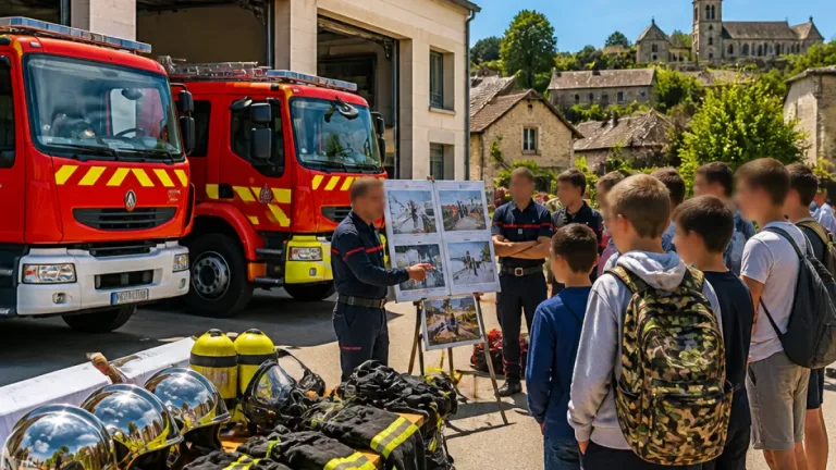 Après les incendies, des jeunes de Dordogne se mobilisent pour devenir pompiers volontaires